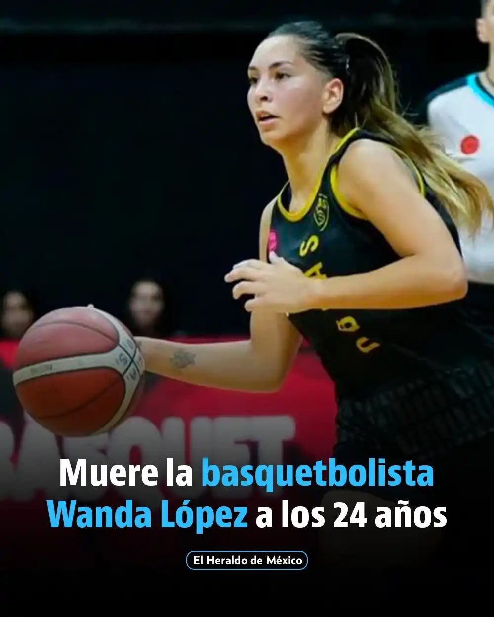 Image from El Heraldo de México: ⚫ La joven promesa del deporte se ganó el cariño del público gracias a...