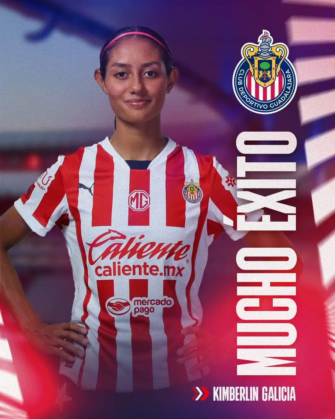 Image from CHIVAS: La mediocampista Kimberlin Galicia y la defensa Alexxandra Ramírez sal...