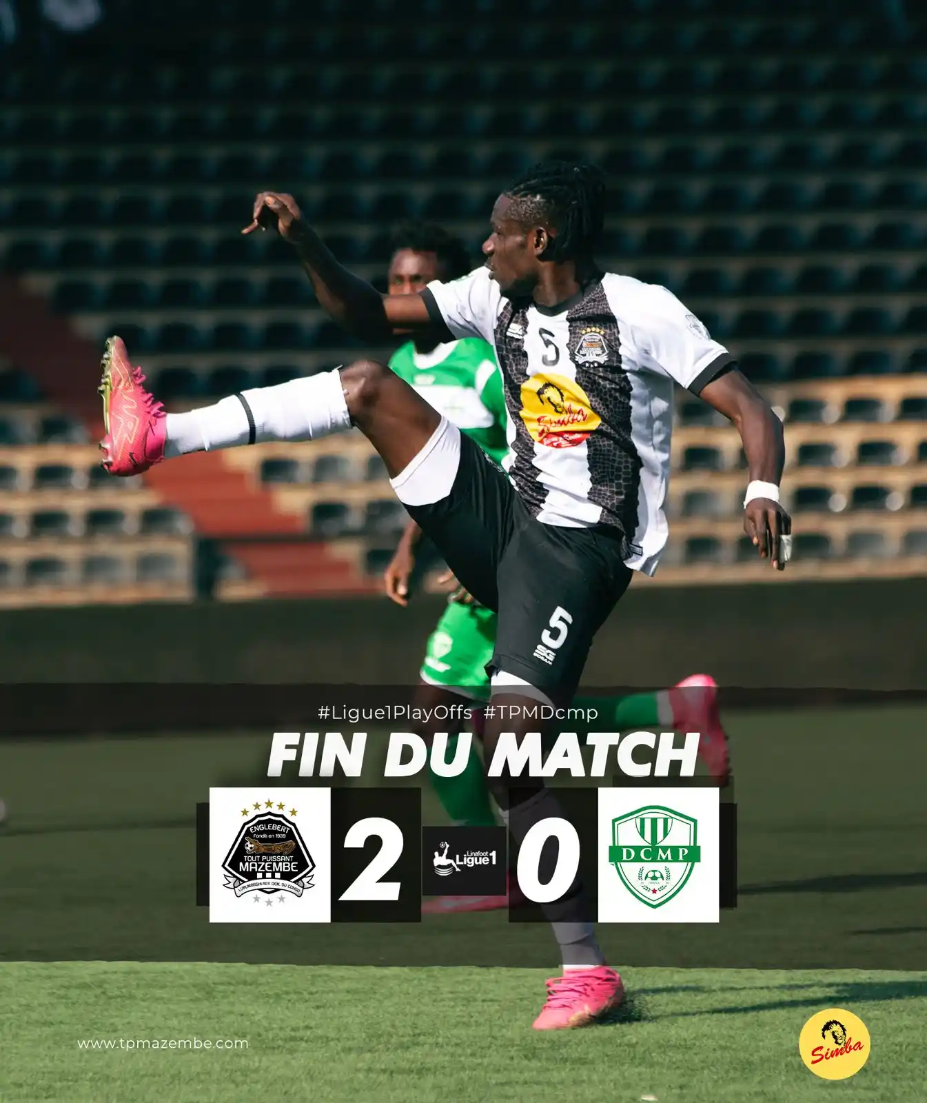 Image from TP Mazembe: <a class="text-blue-500 hover:underline cursor-pointer" href="/hashtag...