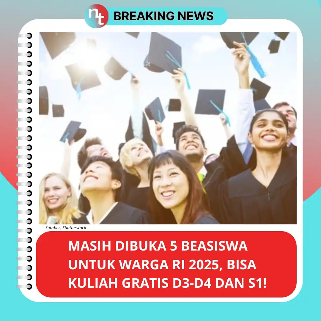 Image from NESIATIMES.COM: Masih Dibuka 5 Beasiswa Untuk Warga RI 2025, Bisa Kuliah Gratis D3-D4 ...