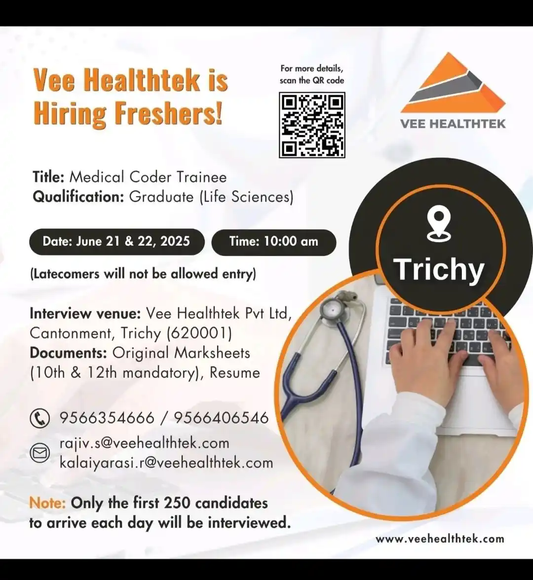Image from Job Openings: Medical Coder Trainee...
