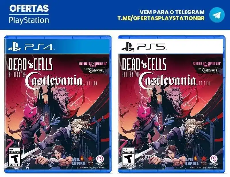 Image from Ofertas Playstation BR: *[Mídia Física] Dead Cells Return To Castlevania Edition* via Gamer Hu...