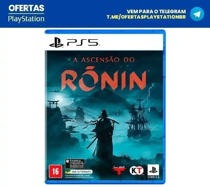 Image from Ofertas Playstation BR: 🔥 *[Mídia Física] Rise of Ronin* Mercado Livre🇧🇷  De ~R$349~ por *R...