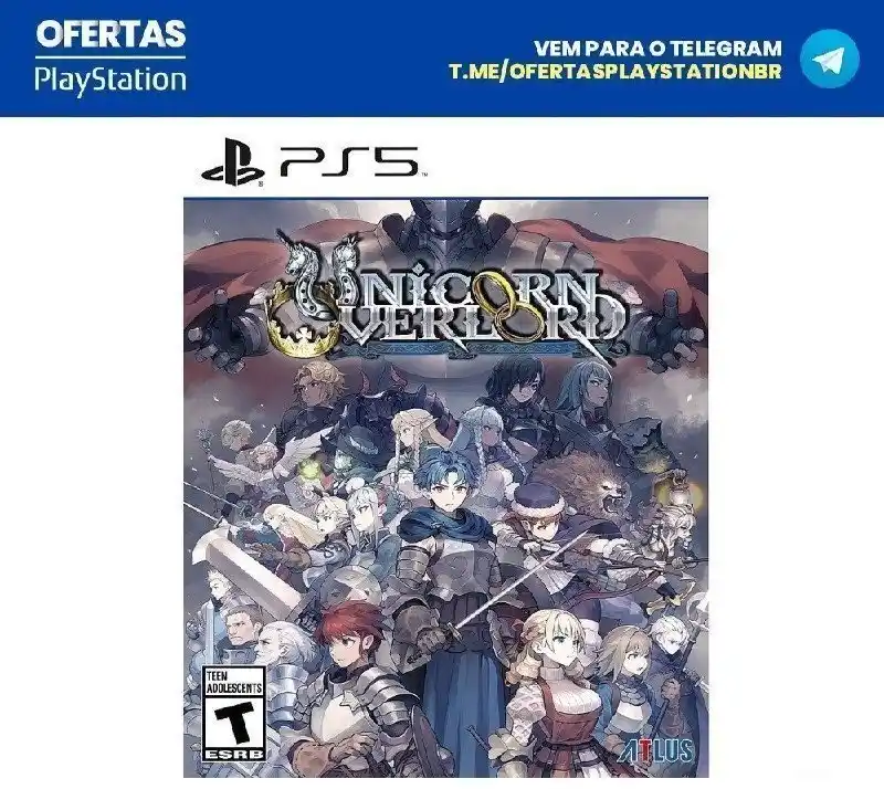 Image from Ofertas Playstation BR: *[Mídia Física] Unicorn Overlord* via Gamer Hut🇧🇷  De ~R$349~ por *R...