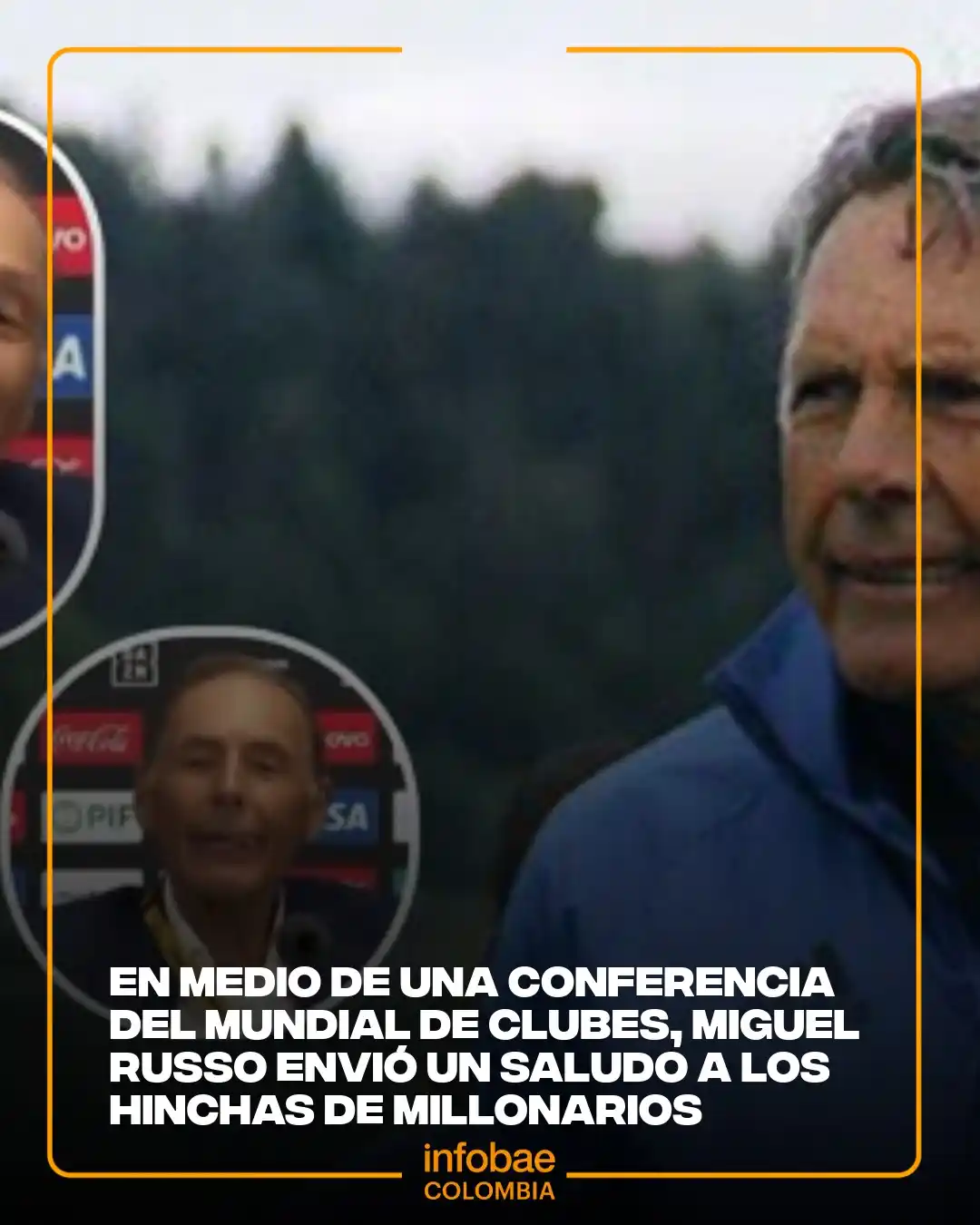 Image from Infobae Colombia: ⚽️Miguel Russo, actual entrenador de <a class="text-blue-500 hover:und...