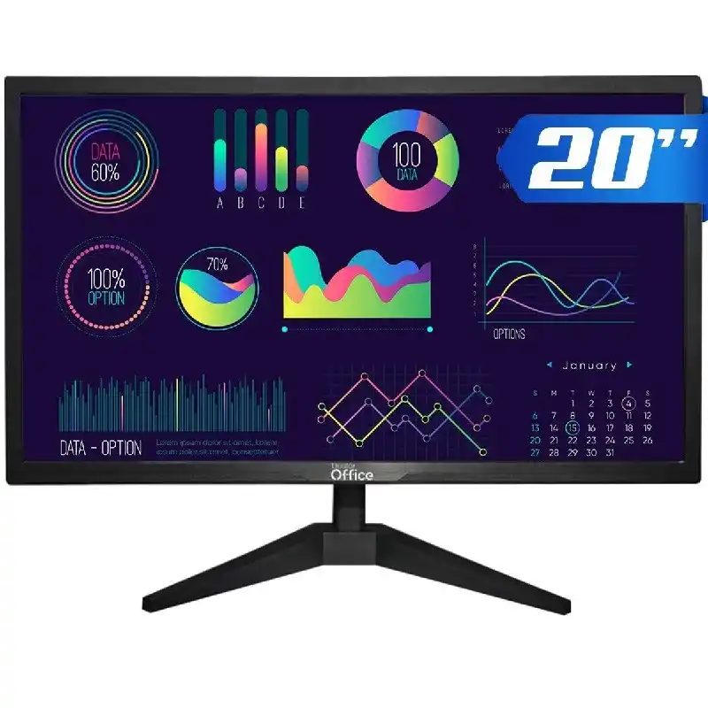 Image from AnruTech - Promoções: 🔥 Monitor Dr. Office, 20 Pol, HD, 75Hz, HDMI/VGA, MDR-0504-20 R$ 199...