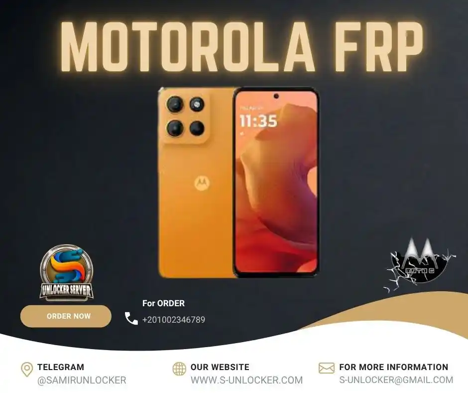 Image from S-UNLOCKER_SERVER 🌐: MOTOROLA FRP SERVICE ⚔️🔐  🔳Moto Qualcomm FRP Fastboot Mode⚔️  ✨New M...