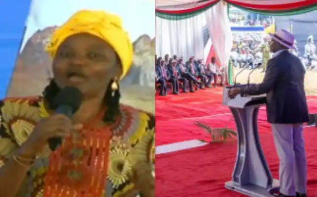 Image from Julisha Digital: MP Heckled in Front of Ruto in Meru County https://julisha.co.ke/artic...