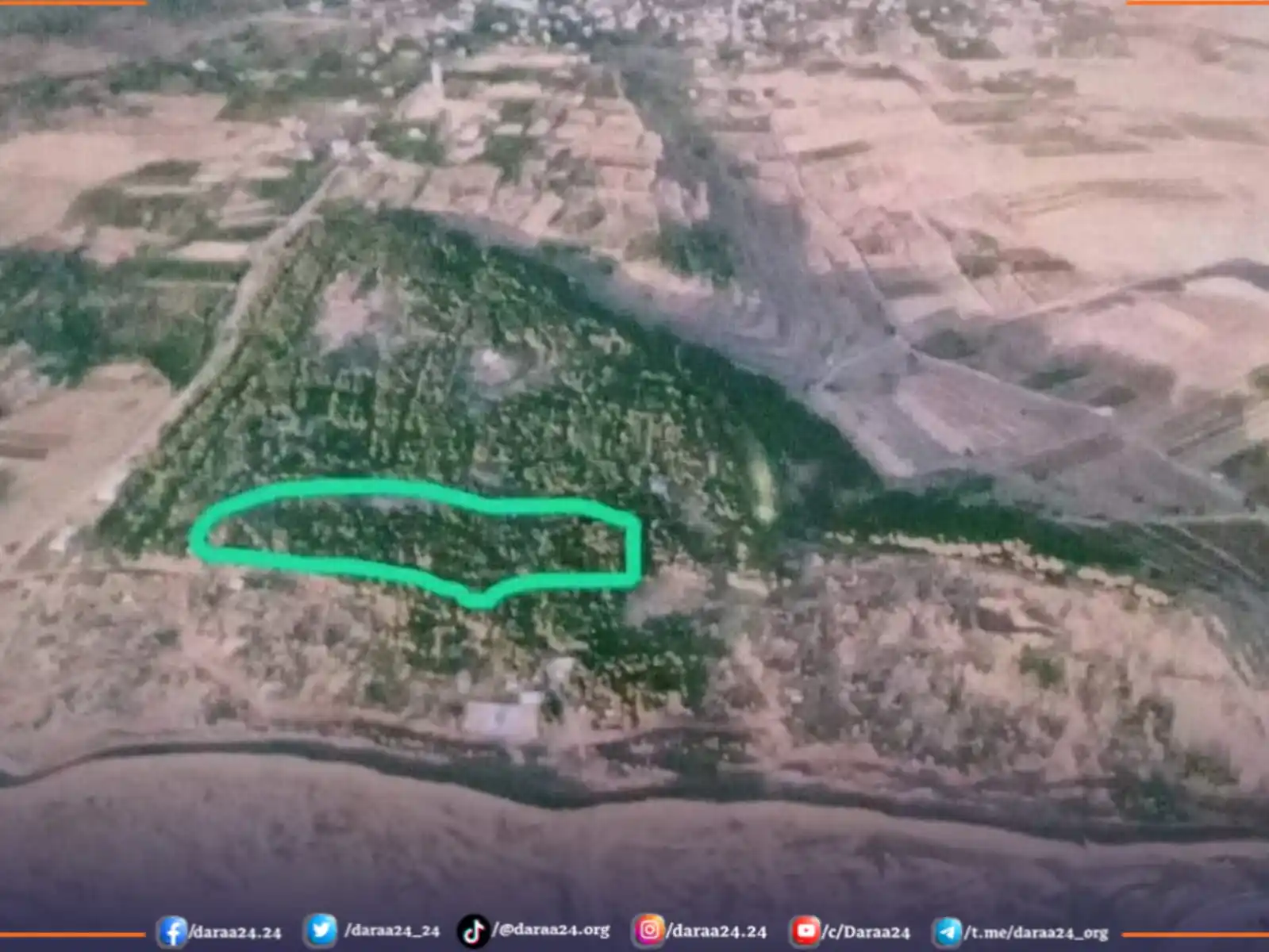 Image from درعا24 - Daraa24: مراسل درعا 24: قامت قوات الاحـ،ـتلال الإسـ،ـرائـ،ـيلي بقطع الطريق الوا...