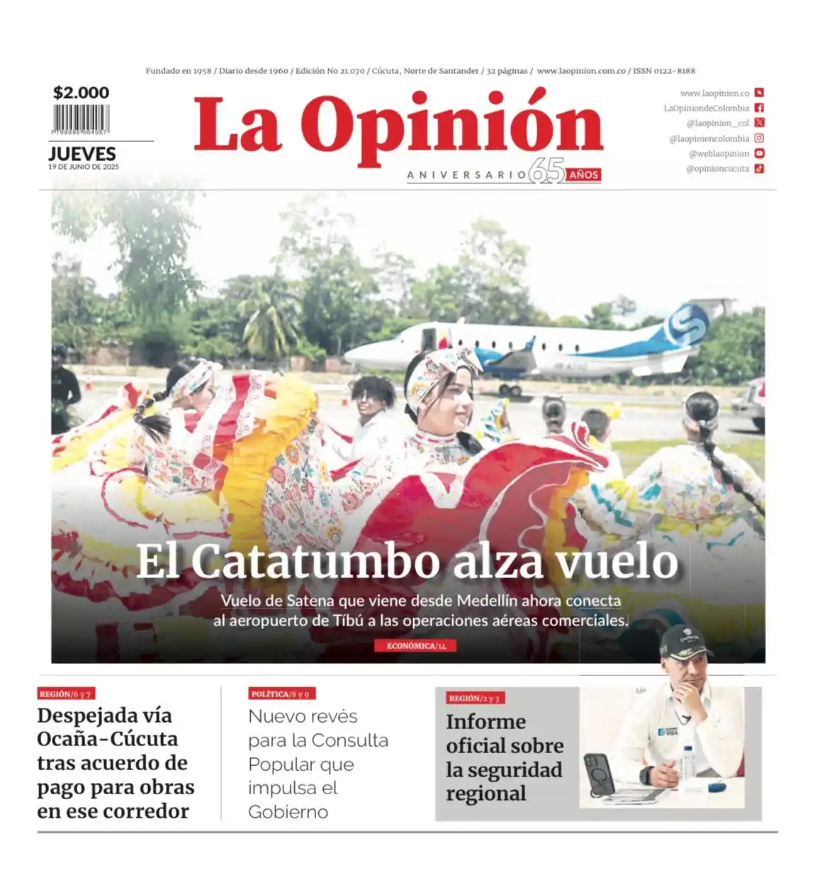 Image from La Opinión Noticias: ☀️ ¡Muy buenos días, lectores de La Opinión! 📰   Esta es nuestra port...
