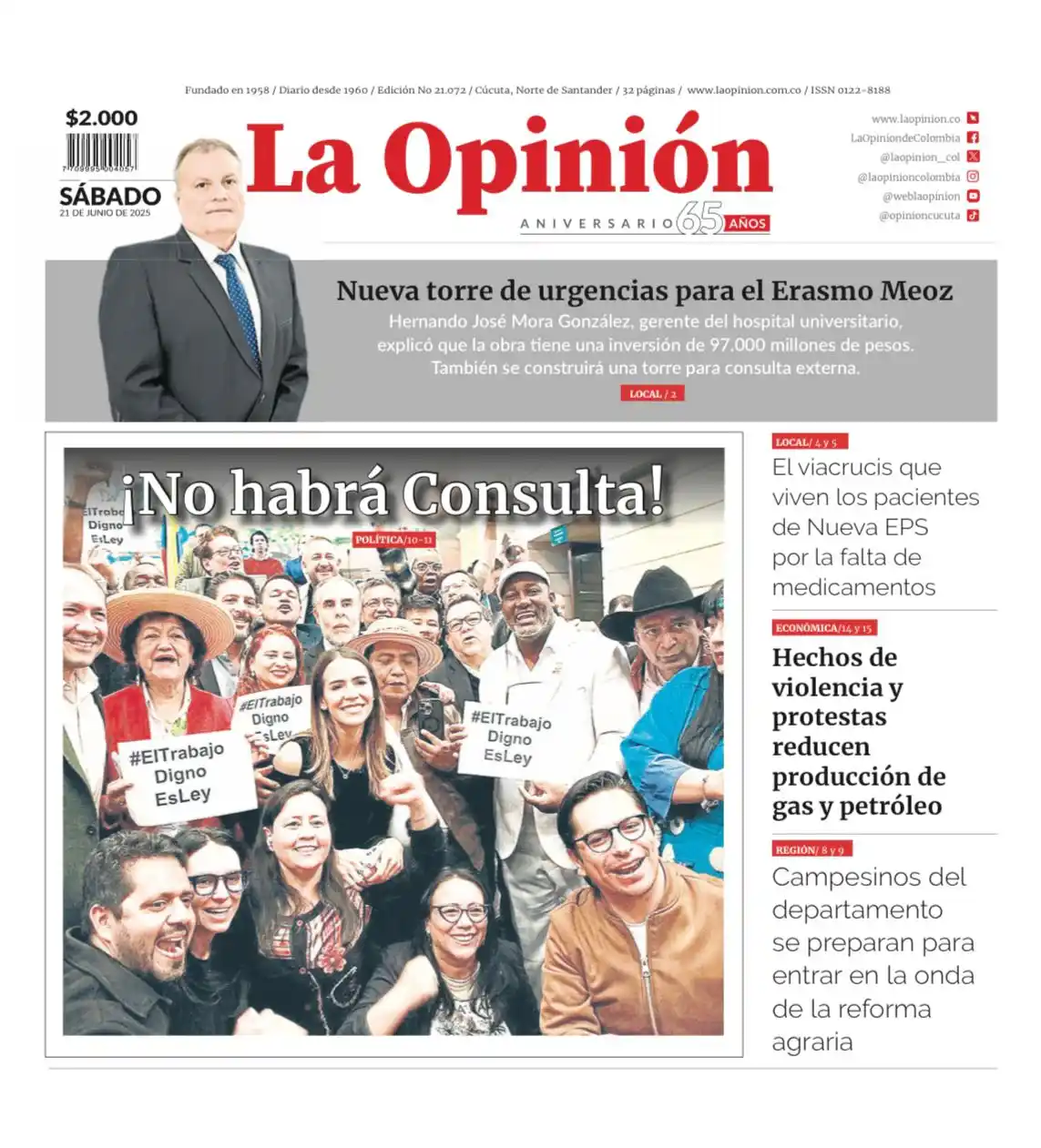 Image from La Opinión Noticias: 🌤️ ¡Muy buenos días y feliz sábado para todos nuestros lectores! 📰 E...