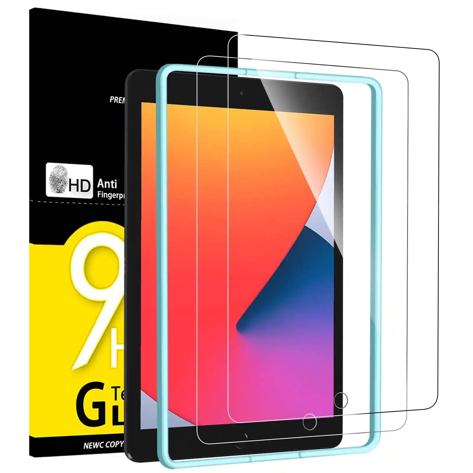 Image from Passione Apple 🍏: 👀 NEW'C 2 Pezzi, Pellicola Prottetiva per iPad 10,2 Pollici (Modello ...