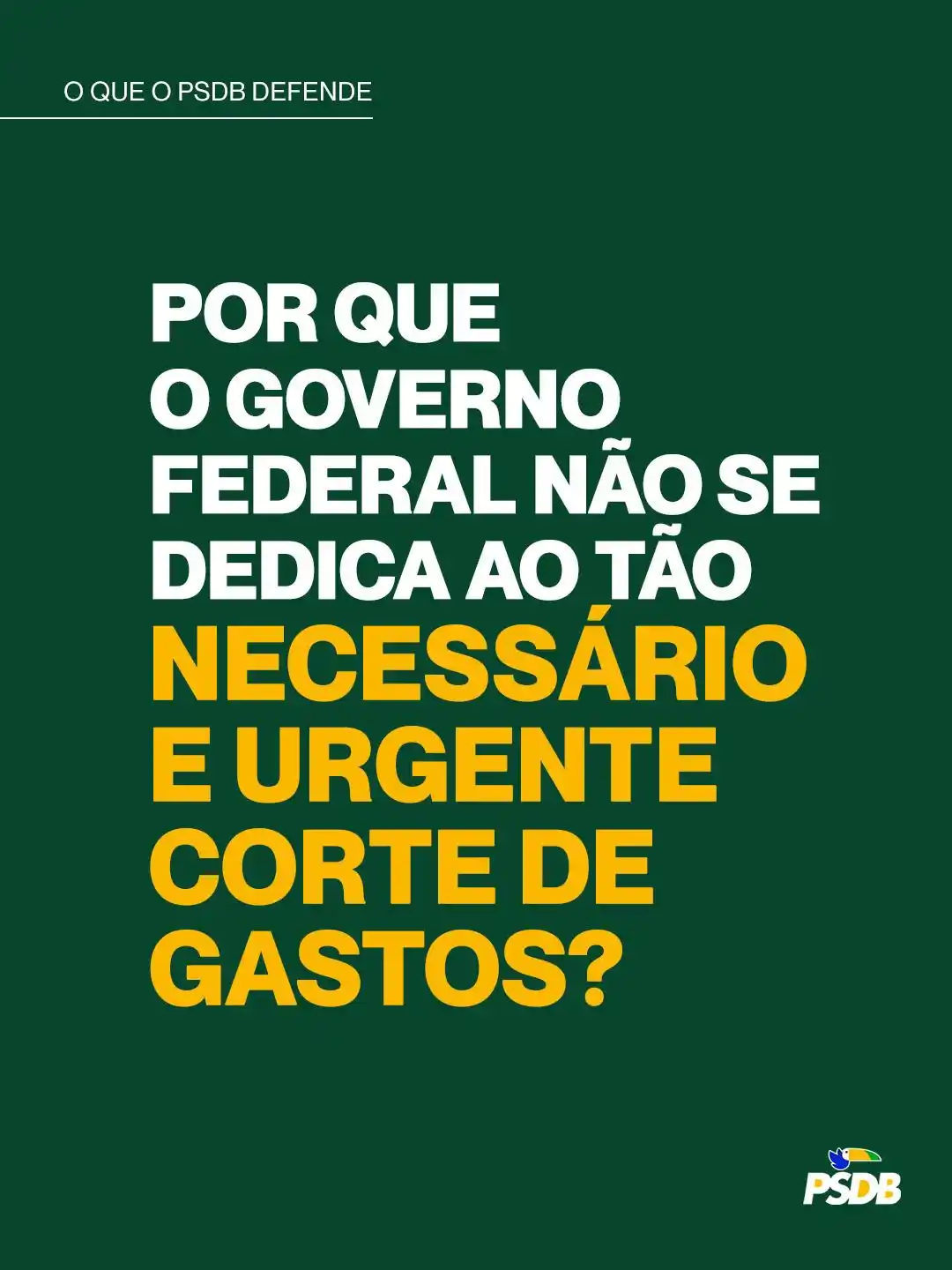 PSDB Nacional post