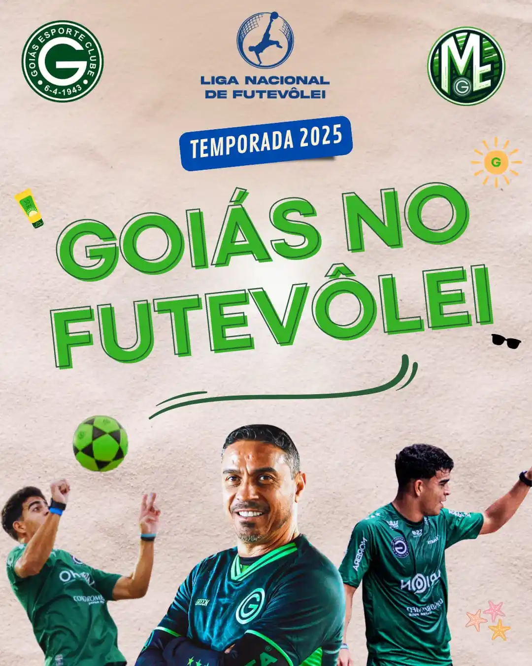 Image from Mídia Esmeraldina: O Maior do Centro-Oeste está PRONTO para a Liga Nacional de Futevôlei ...