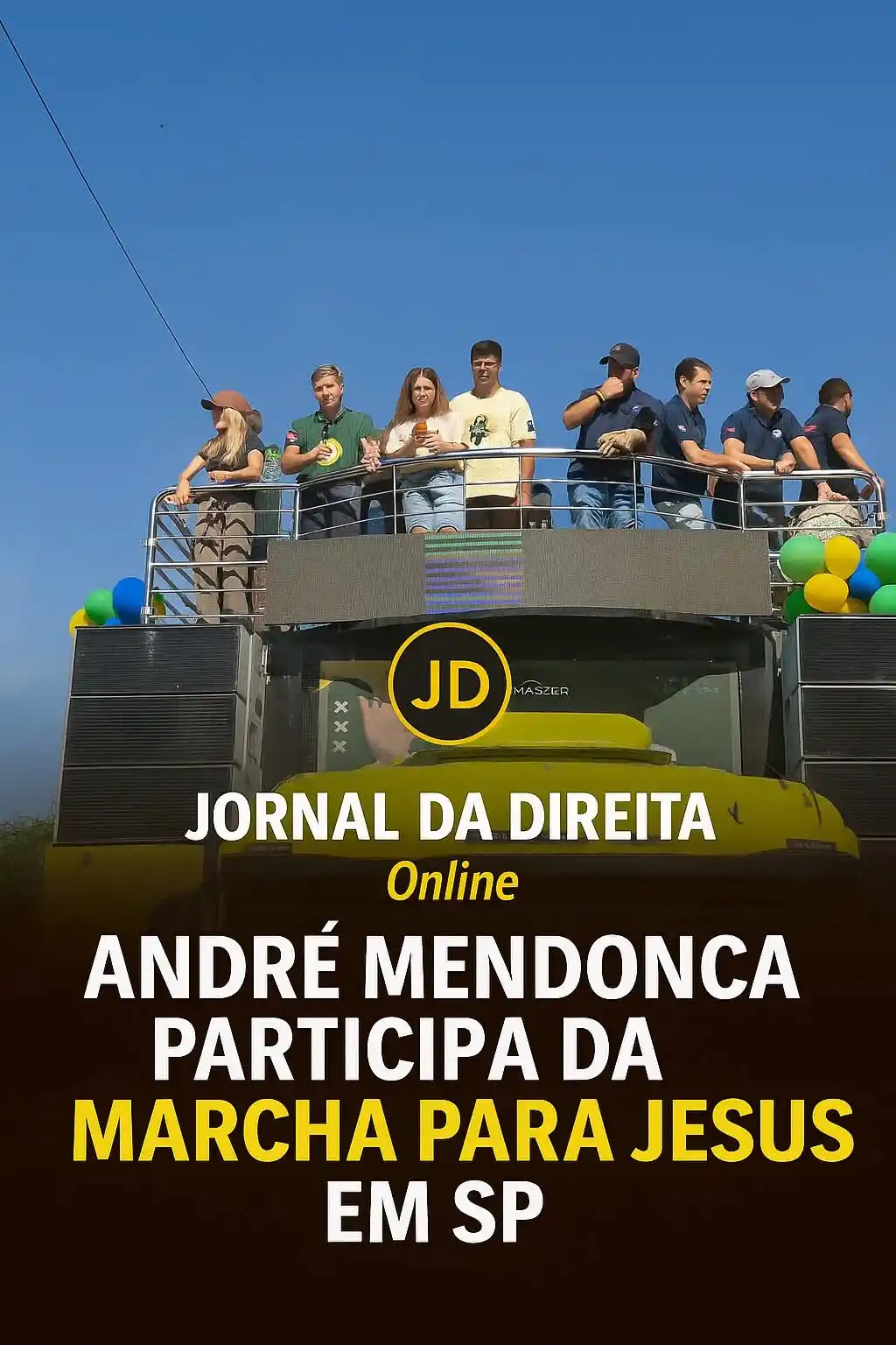 Image from Jornal Da Direita Online: O ministro do Supremo Tribunal Federal (STF), André Mendonça, compare...