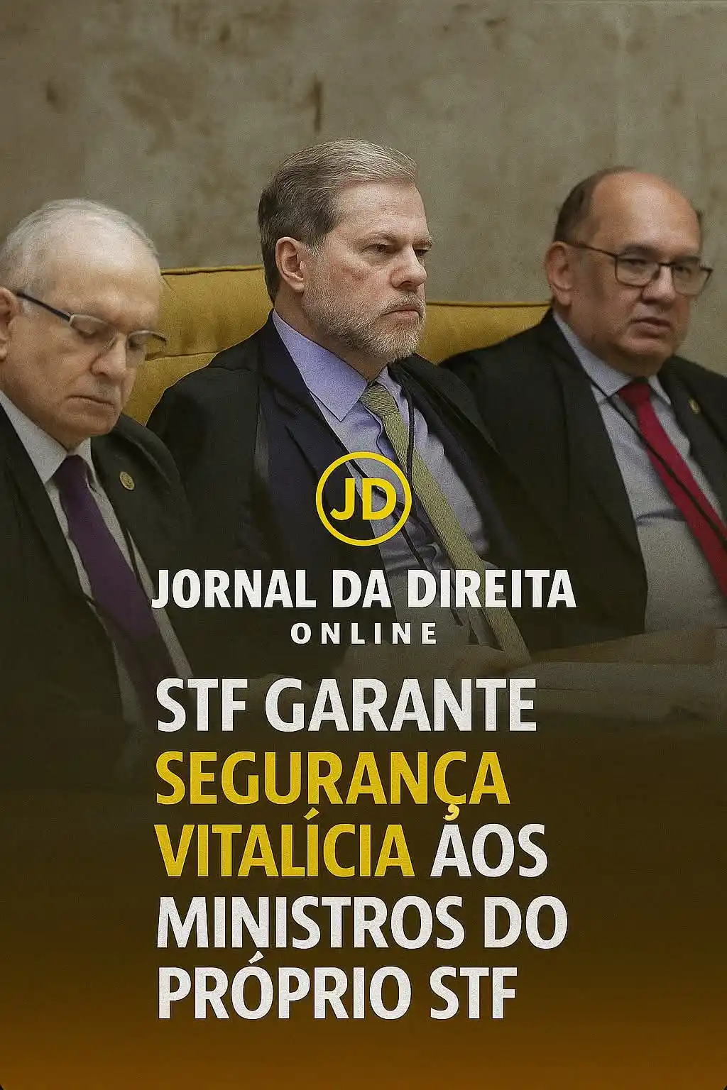 Image from Jornal Da Direita Online: O Supremo Tribunal Federal aprovou nesta terça-feira (17) uma resoluçã...
