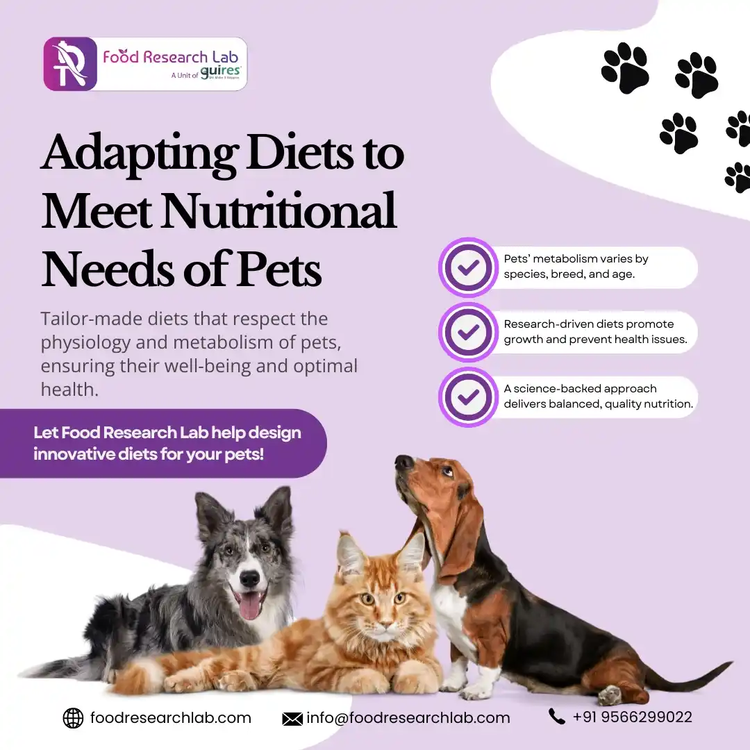 Image from Foodresearchlab: Optimizing Pet Diets for Health and Longevity At Food Research Lab, we...