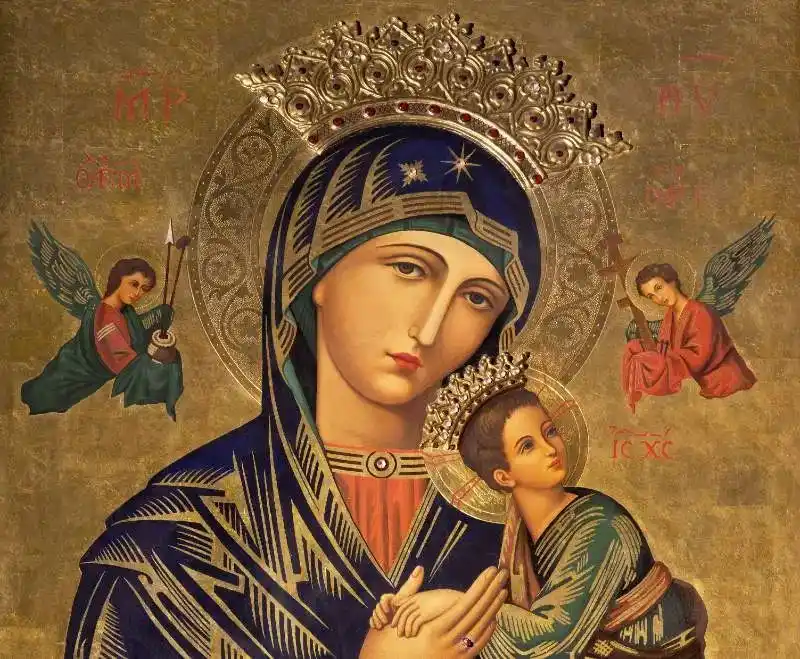 Image from Liturgia Del Día 📜: ✨ *ORACIÓN A NUESTRA SEÑORA DEL PERPETUO SOCORRO* ✨ ¡Santísima Virgen...