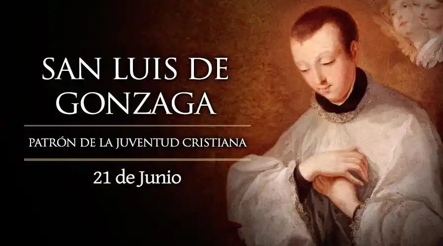 Image from Liturgia Del Día 📜: *ORACIÓN A SAN LUIS GONZAGA* Dios Todopoderoso, que infundiste en Sa...