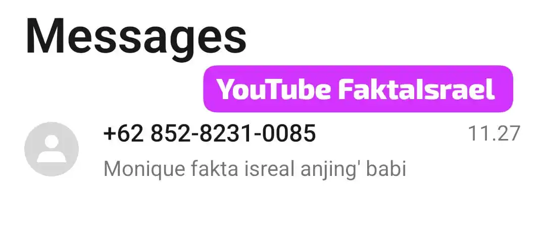 Image from FaktaIsrael: Orang Indonesia anti-Israel ini kok tau saya pecinta anjing 🐶 dan suk...