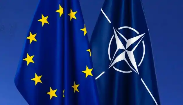 Image from UATV English: Over the years of the war with Russia, the moods toward Ukraine’s Euro...