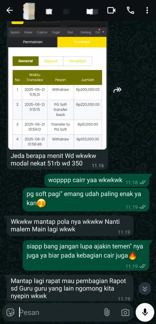 Image from SIPALING CANTIK🦋: PAGI CERIA DI KASIH INFO A1 NIH PG SOFT LAGI PANAS🤑 Link Rekomendasi...