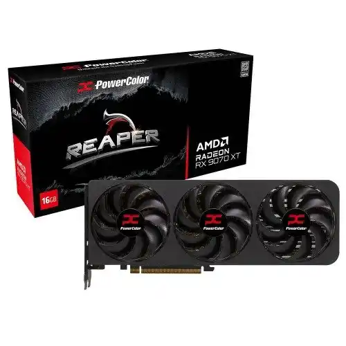 Image from AnruTech - Promoções: 🔥 Placa de Vídeo PowerColor AMD Radeon RX 9070 XT Reaper, 16GB, GDDR6...