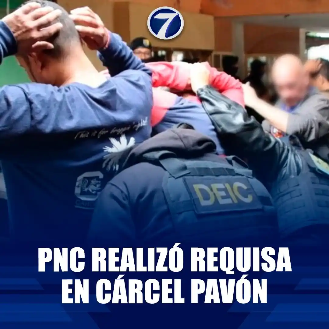 Image from Noti7: PNC realizó requisa en cárcel Pavón ➡ https://bit.ly/3SXrNlI...