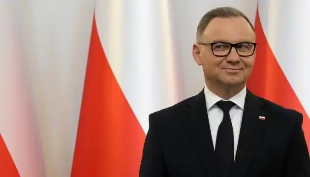 Image from UATV English: Poland will back Ukraine’s bid to join NATO at the upcoming North Atla...