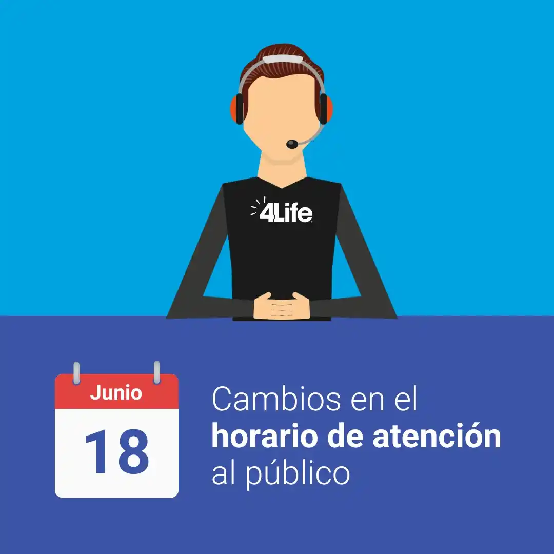 Image from 4Life Europe - Español 🇪🇸: *Por motivo de festividades locales, no habrá servicio de atención al ...