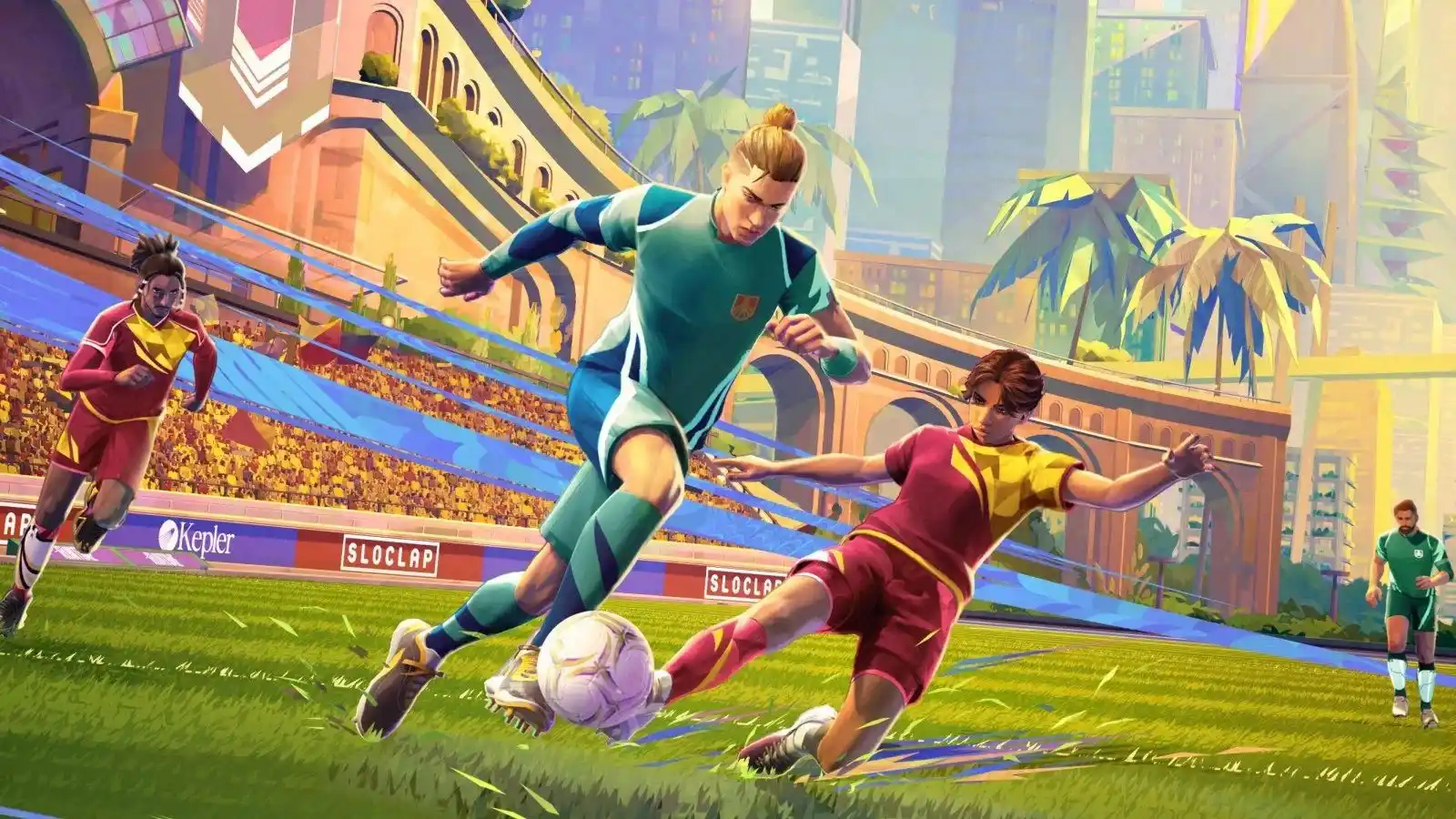 Image from Multiplayer.it: ⚽ *Rematch, la recensione dello stiloso e divertente gioco di calcio d...