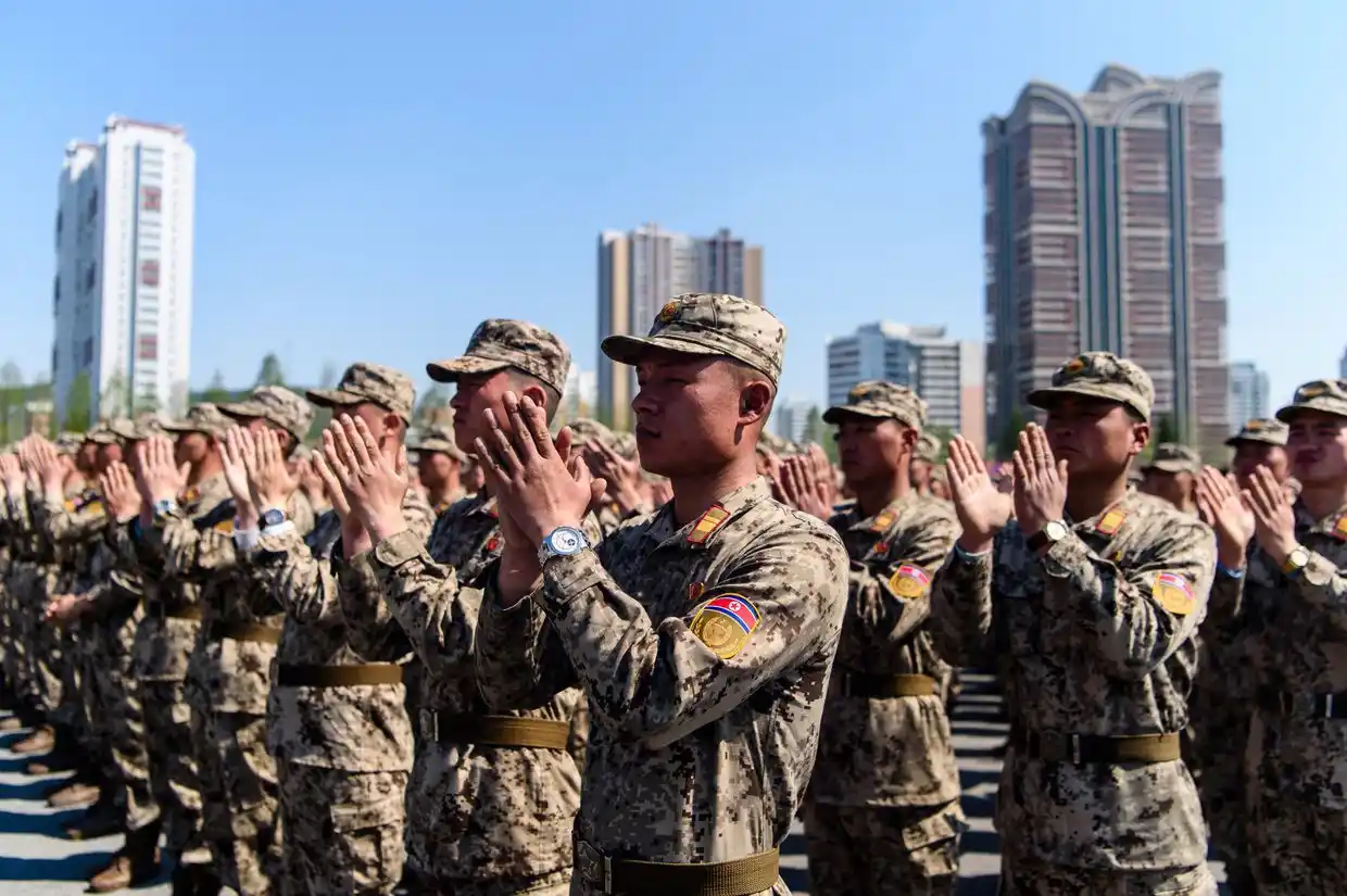 Image from UATV English: Russia may deploy North Korean sappers and engineers to occupied Ukrai...