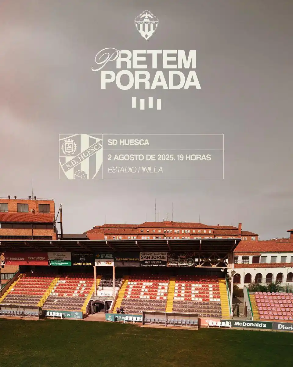 Image from CD Castellón: 🆕 SEGUNDO AMISTOSO CONFIRMADO PARA LA <a class="text-blue-500 hover:u...