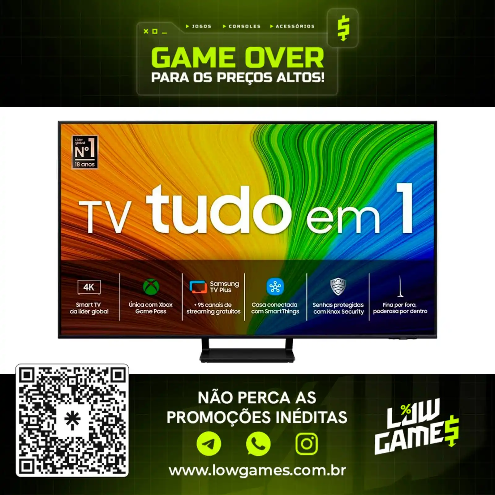 Image from Low Games: Smart TV custo x benefício para aproveitar os 4k de resolução x 120hz ...