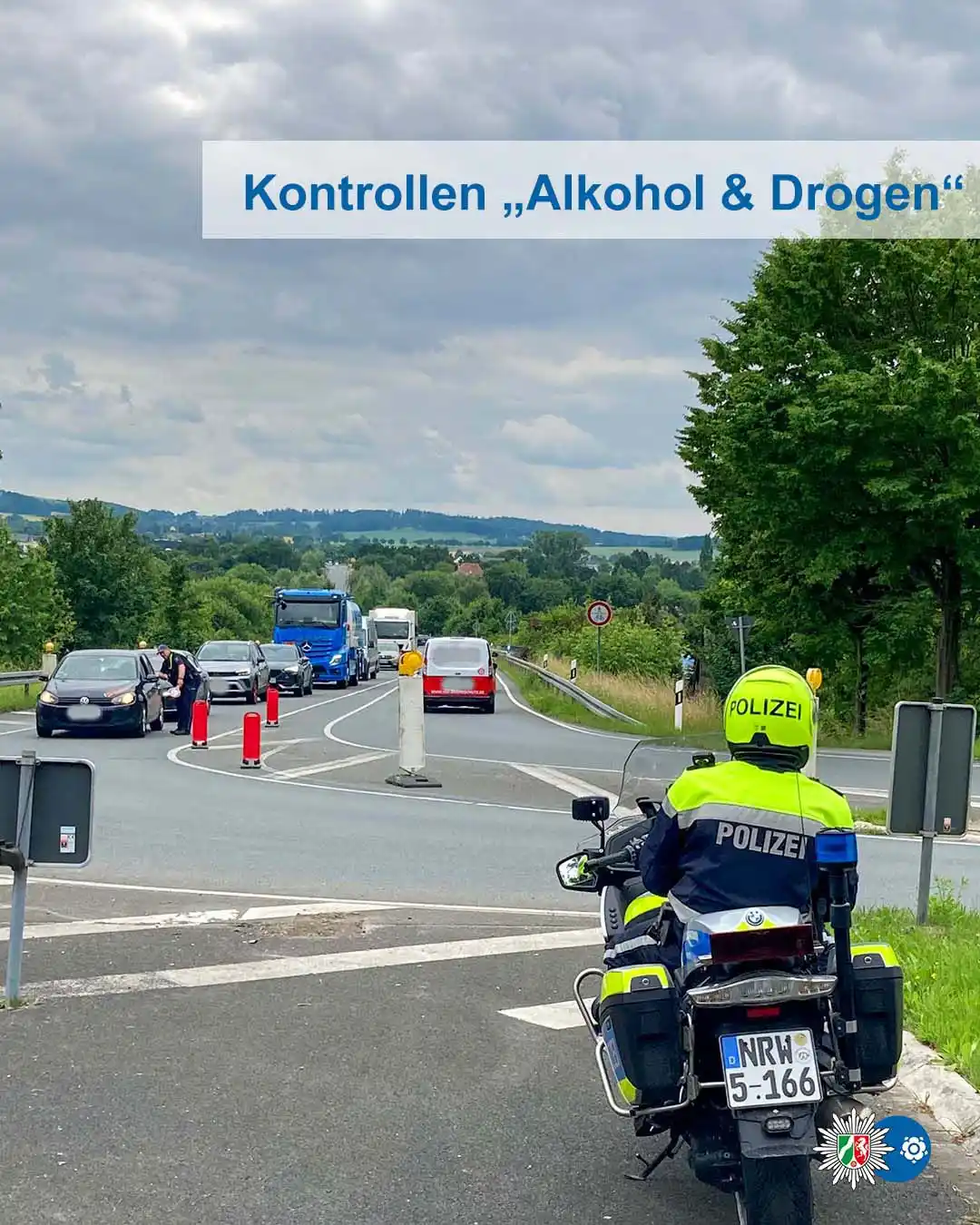 Image from Polizei NRW Lippe: Sondereinsatz zum Thema „Alkohol & Drogen“ im Straßenverkehr Im Rahm...
