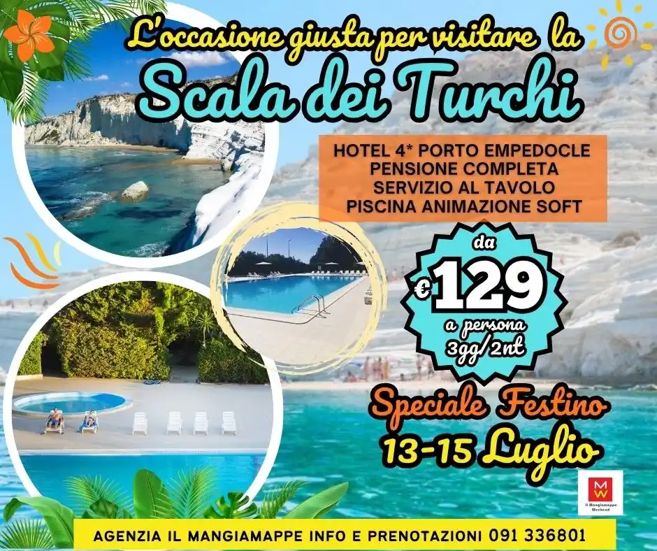 Image from Il Mangiamappe: SPECIALE FESTINO. 🌊 𝐈𝐍 𝐏𝐄𝐍𝐒𝐈𝐎𝐍𝐄 𝐂𝐎𝐌𝐏𝐋𝐄𝐓𝐀  Soggiorno...