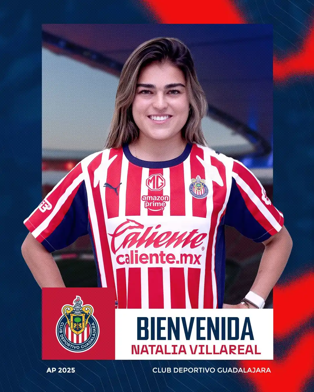 Image from CHIVAS: Talento, determinación y visión de juego: NATALIA VILLARREAL, llega pa...