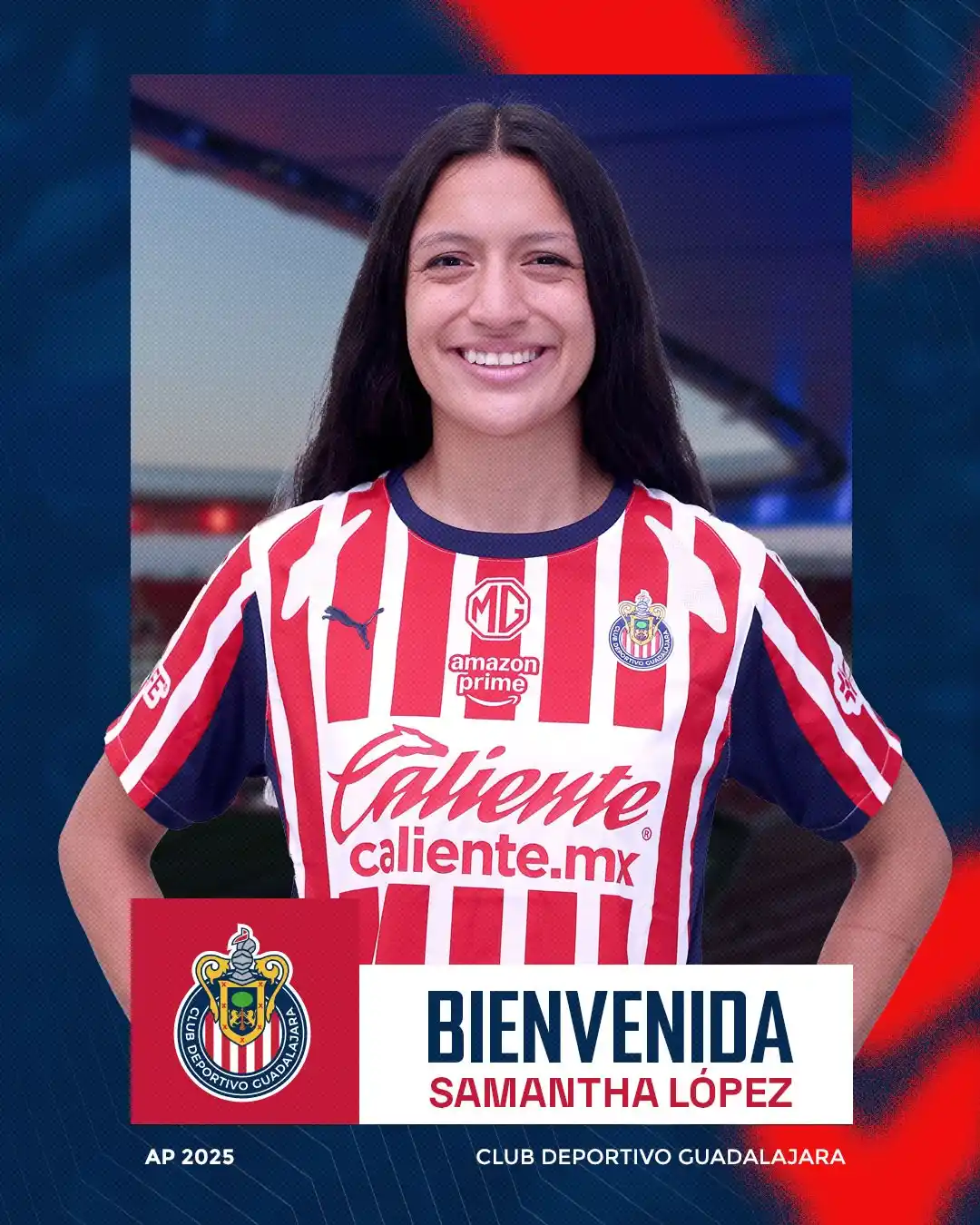 Image from CHIVAS: Talento joven y experiencia internacional 🐐✨ Samantha López se incor...