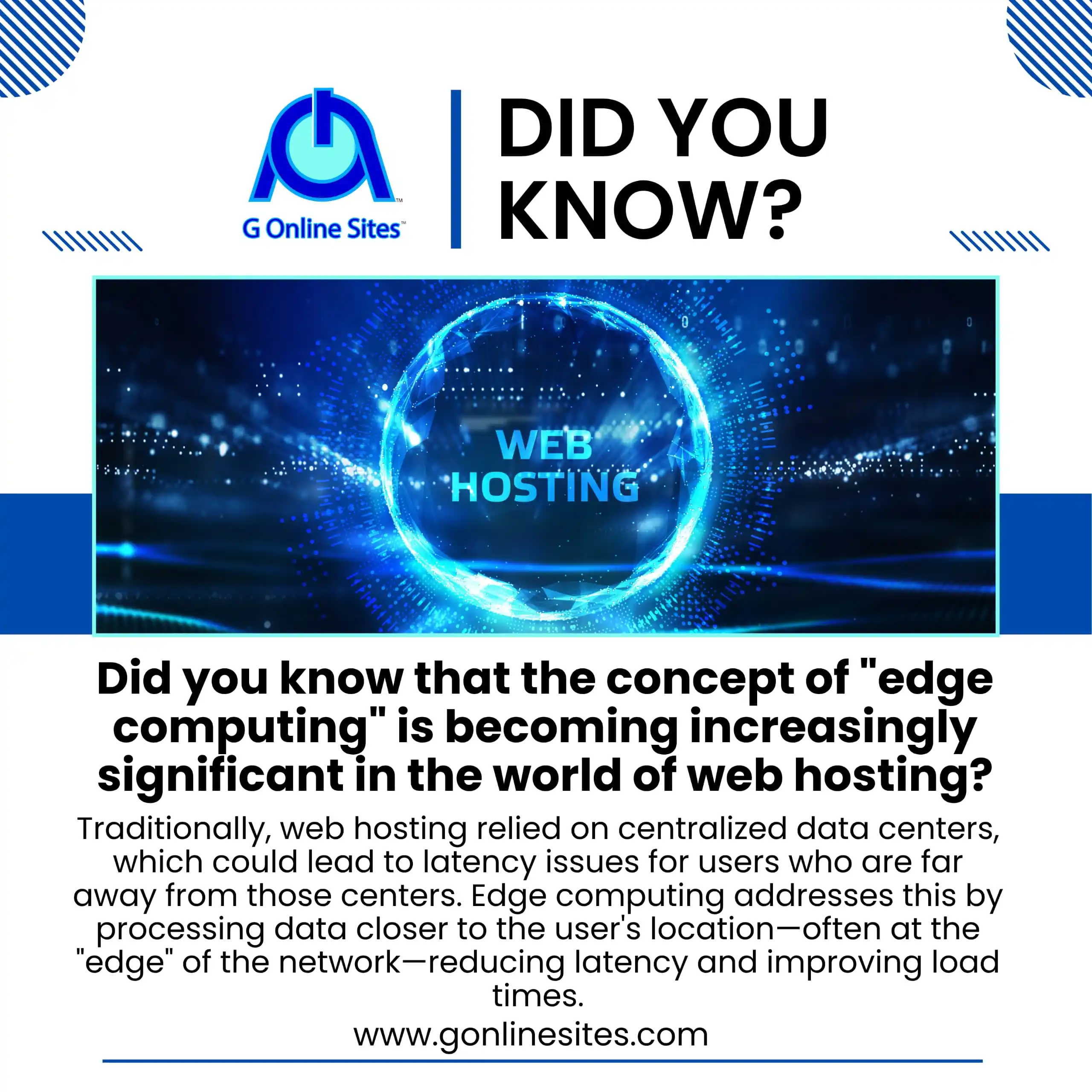 Image from G Online Sites - Web Hosting | Domains | Websites | Bulk SMS | Web Tips: This is especially important for applications that require real-time d...