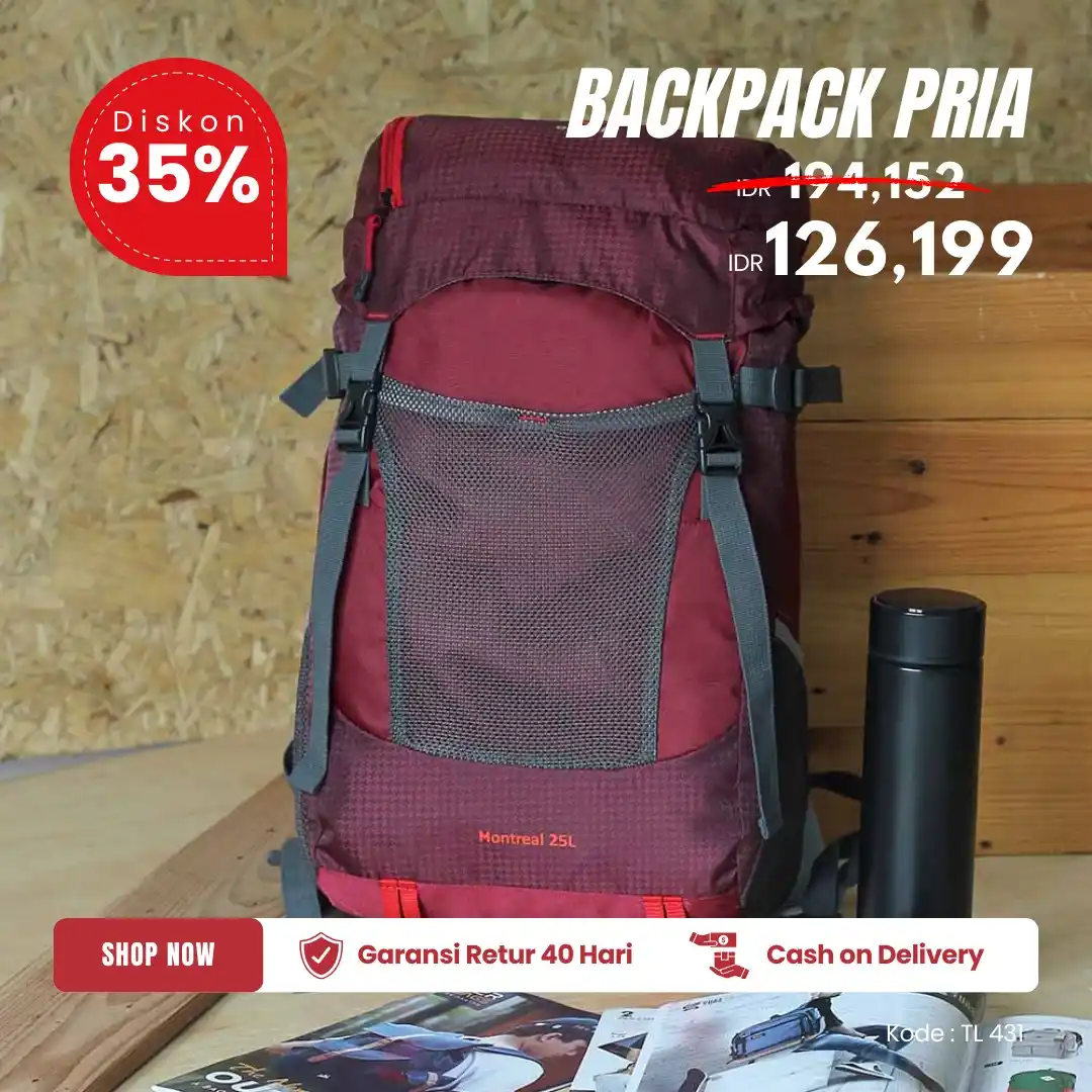 Image from Dropshipper.co.id - Bahan Posting Hari Ini: *TL 431* Cocok kegiatan outdoor🔥  Harga Jual : 126,199 Tersedia Layan...
