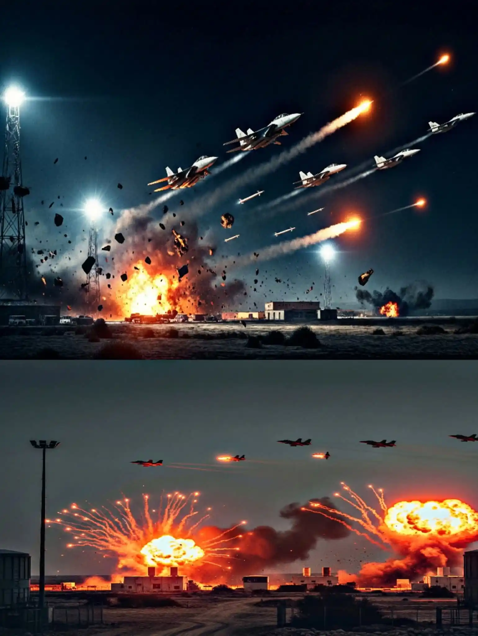 Image from مراسل حلب اليوم: Ismail Raju: تصعيد غير مسبوق: هل نُشاهد بدايات "وعد الآخرة"؟ تشهد منطقة الشرق الأوس...