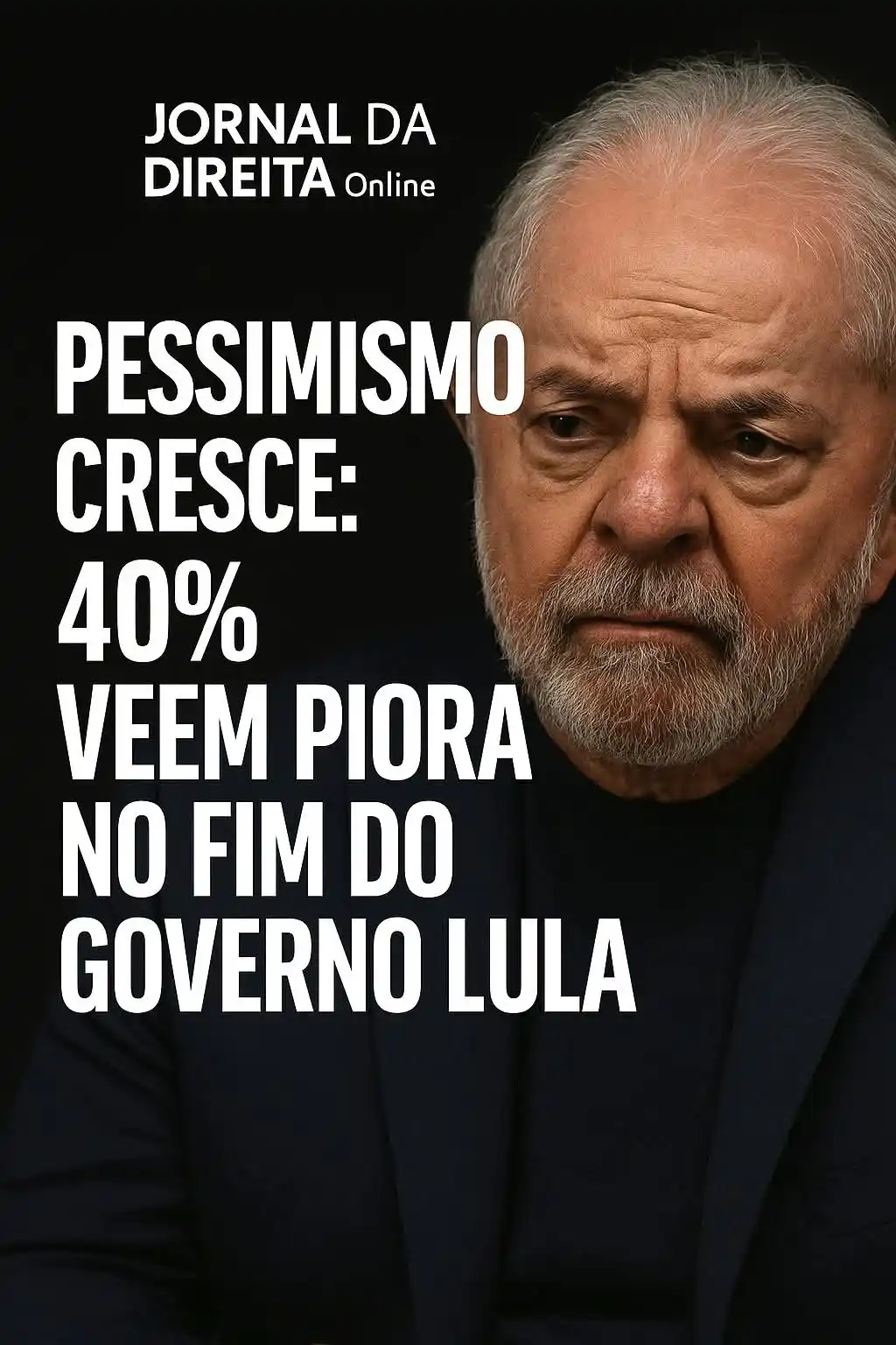 Image from Jornal Da Direita Online: Uma nova pesquisa da MDA/CNT, divulgada nesta semana, mostra que o pes...