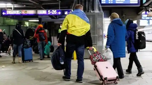 Image from UATV English: UN Agency: 10 Million Displaced Ukrainians Should Not Be Equated with ...