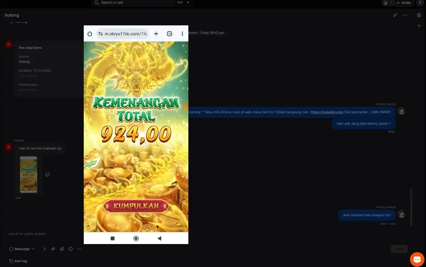 Image from DANA KAGET SETIAP HARI || INFO SLOT GACOR | POLA GACOR | LINK GACOR | SITUS GACOR | PGSOFT PRAGMATIC: wd wd guys   ikutan sini👉 : https://linkprofit.click/kimmy  Cek pola�...