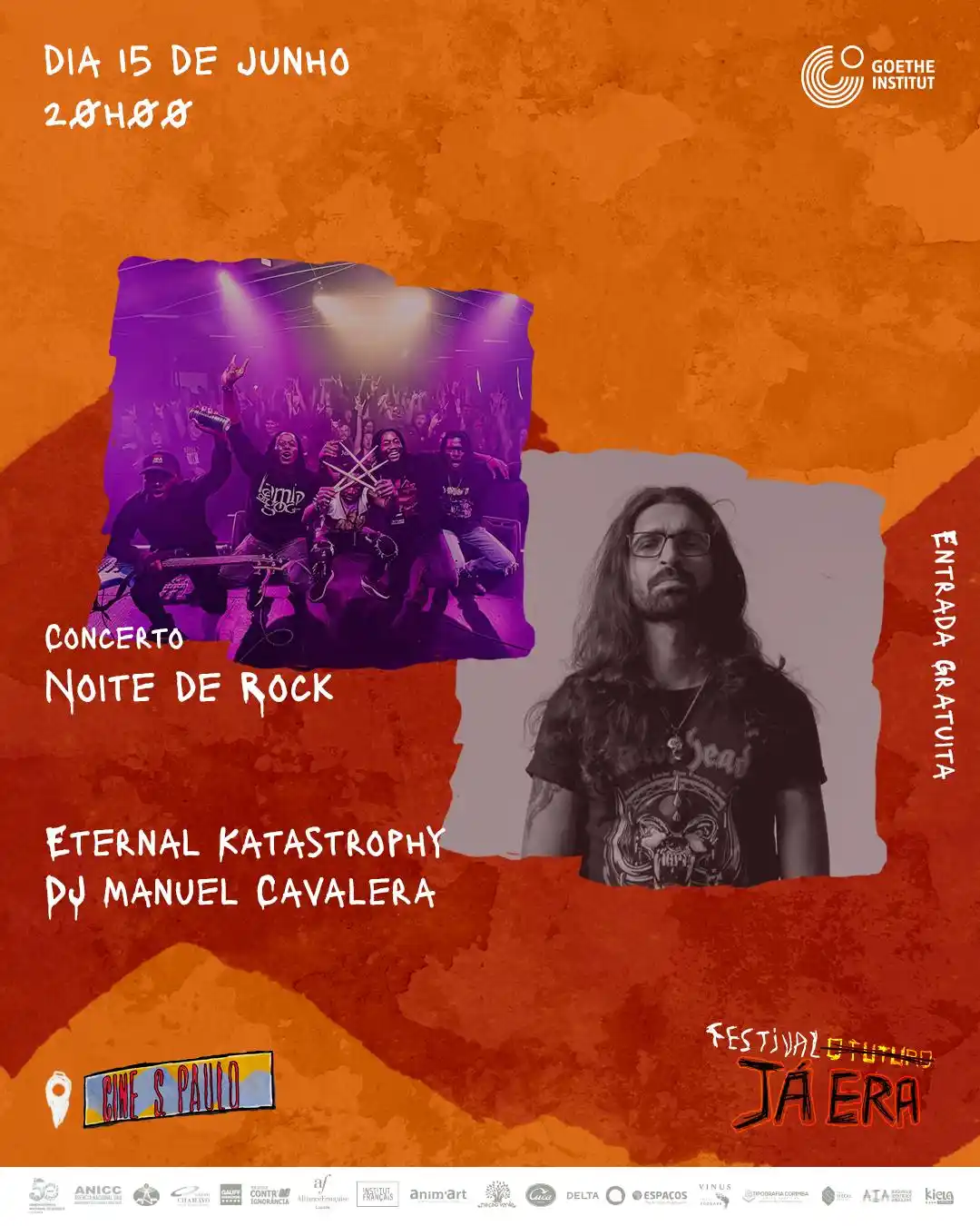 Image from Localiza-te: 15 junho Agora🔥 Eternal Katastrophy no Festival “O Futuro Já Era”🔥 ...