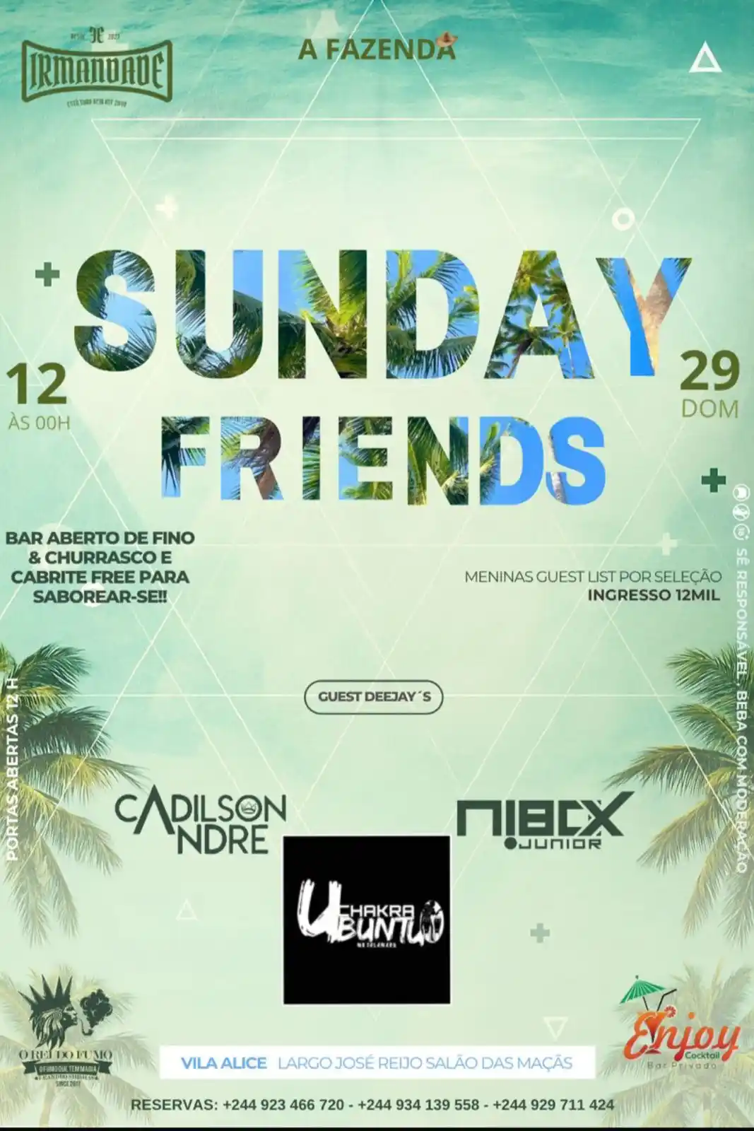 Image from Localiza-te: 29 junho  Festa; *🎊Sunday Friends🎊*  📆 Domingo , 29 de junho  ⏰ Das...