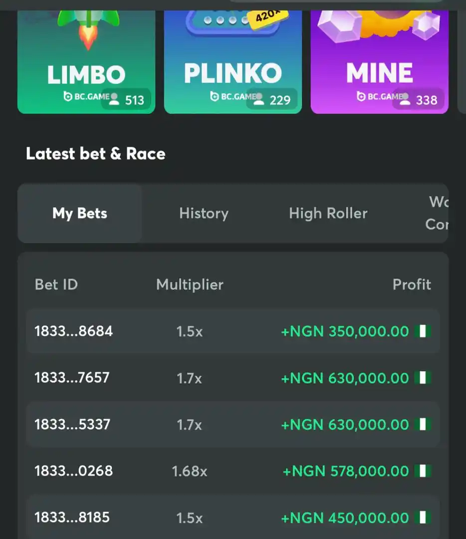 Image from Kirikuofficial: *5/5 BC CRASH SIGNALS HIT!* 💰 *Check the odds and my profits!* 💼 *S...