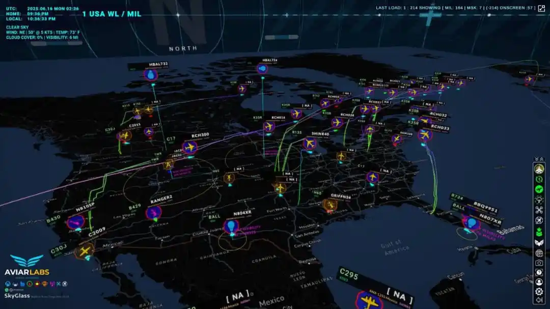 Image from SAGE GLOBAL RESPONSE  : A mass departure of American aircraft from the United States, presumab...