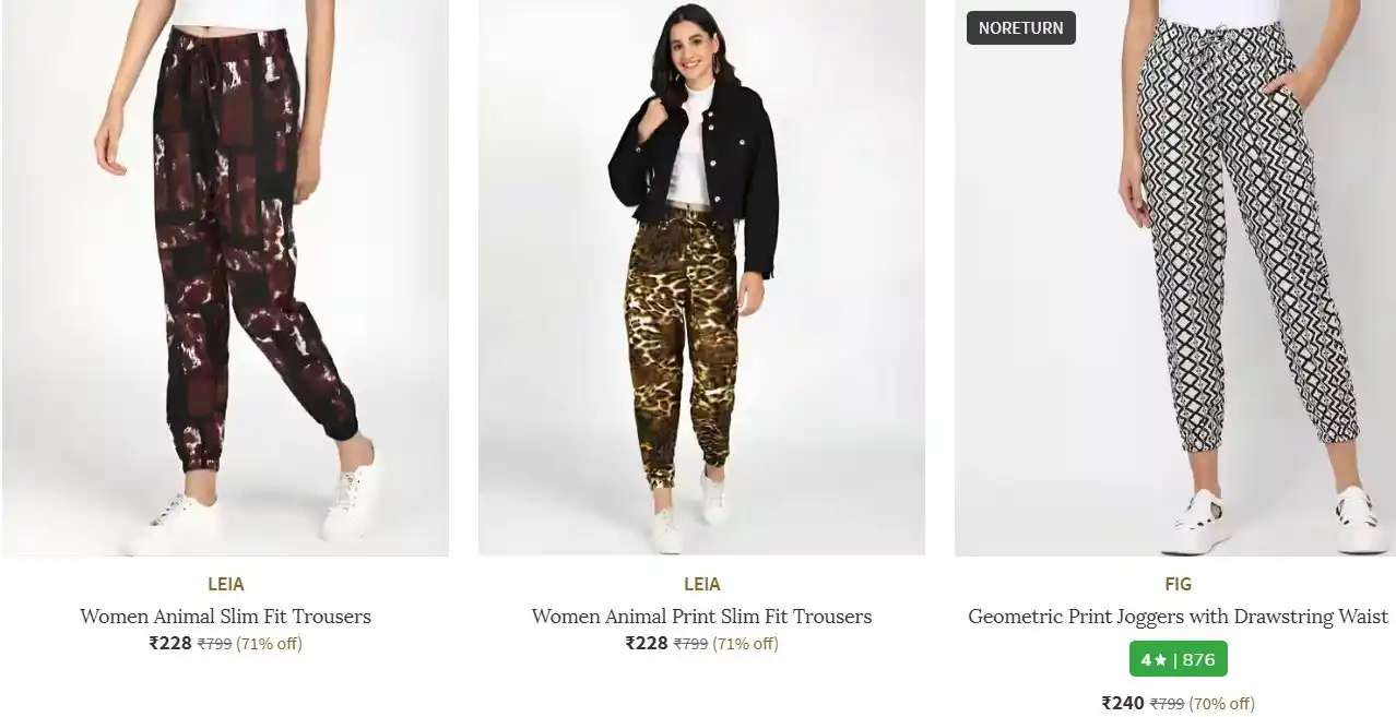 Image from 📢 AsliSKP x Hidden Discount Deals & Offers 🤑 🛍️: 🌟 AJIO Loot : Cargo Pants Starts at 288.    Men : https://ajiio.in/3w...