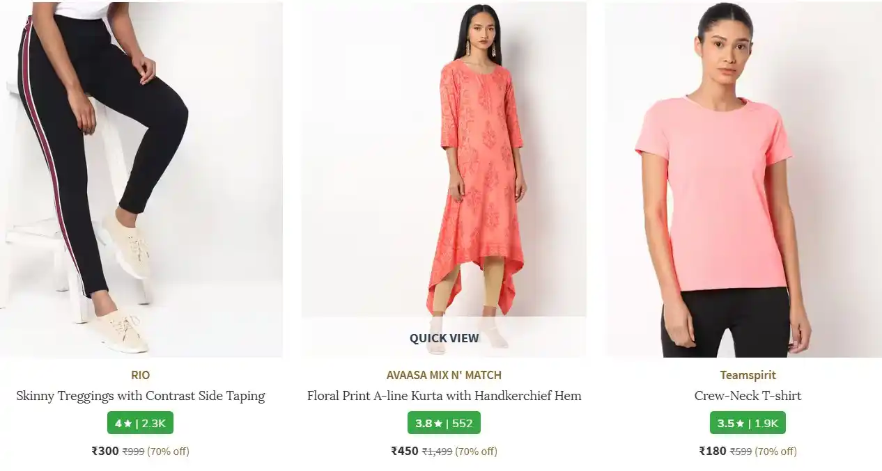 Image from 📢 AsliSKP x Hidden Discount Deals & Offers 🤑 🛍️: 🌟 AJIO Loot Deals – Steal These Before They're Gone! 🔥  👗 Trendy St...